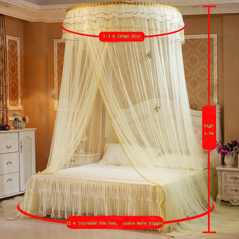 LARGE ROUND NET (CREAM)