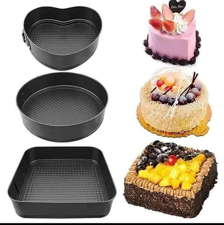 3 In 1  Non Stick Baking Tins