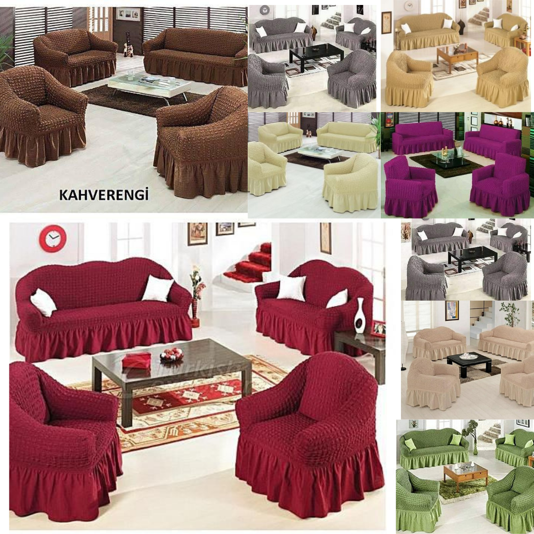 Turkish Sofa Covers(3 SEATER)