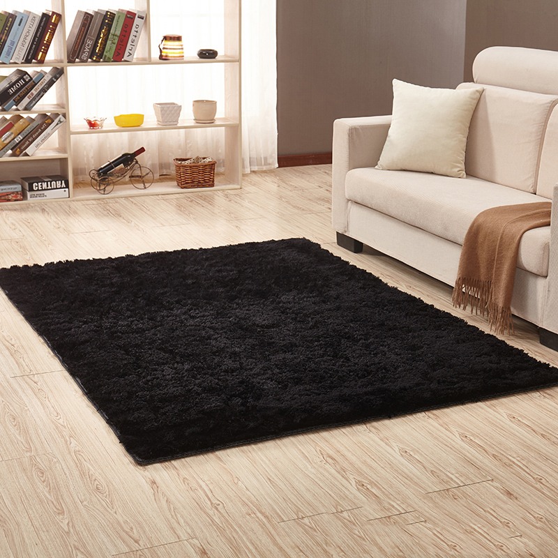 Fluffy Carpets (7x8-Black)